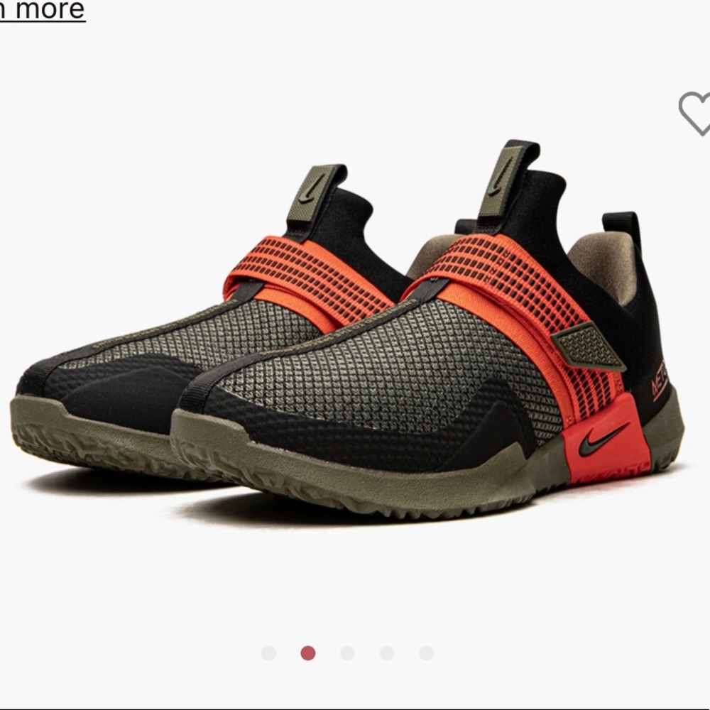 Nike Metcon Sport Dark Green and Orange 2019